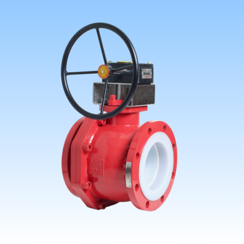 Lined Ball Valve (Gear Operated)