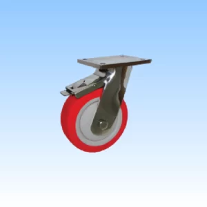 Swivel With Break PU Caster