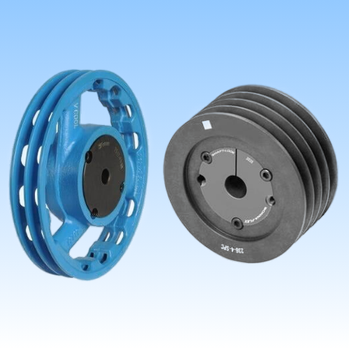 V COOL & BLACK FINISHED PULLEY